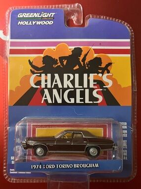 GreenLight Hollywood Charlie's Angels 1974 Ford Torino Brougham - Brown